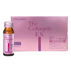 Питьевой жидкий коллаген The Collagene EX Shiseido, 10 флаконов по 50 мл