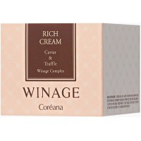 Антивозрастной крем для лица Coreana Rich Cream Caviar & Truffle Winage Complex, 50 мл