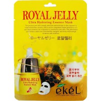 Тканевая маска для лица с маточным молочком Ekel Royal Jelly Ultra Hydrating Essence 25 мл